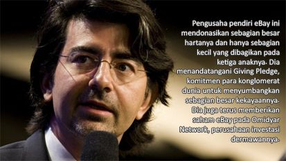 10 Konglomerat yang Tidak Wariskan Harta untuk Anaknya