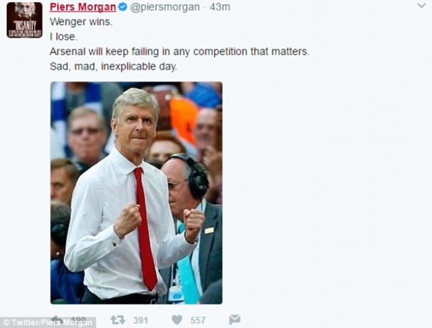 Reaksi Fans Setelah Arsenal Pertahankan Wenger