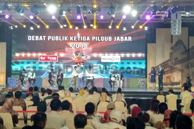 Debat Publik Putaran Terakhir Pilgub Jabar Dianggap Tak Menarik
