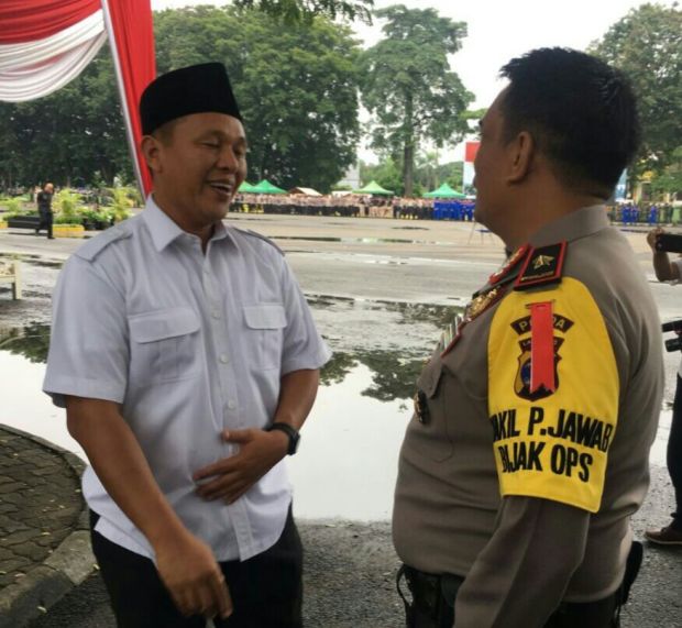 Dikabarkan Ditangkap KPK, Calon Gubernur Lampung Ini Masih Ikut Deklarasi Damai
