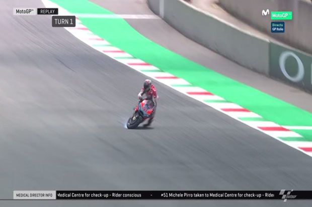 Pirro Terkapar, FP2 Ditunda