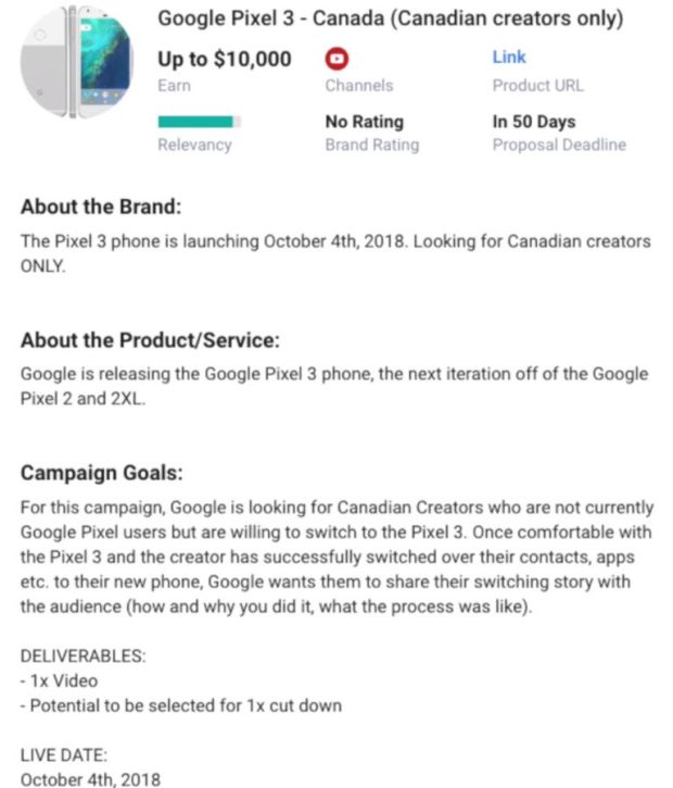 Google Tak Sengaja Bocorkan Rahasia Tanggal Peluncuran Pixel 3