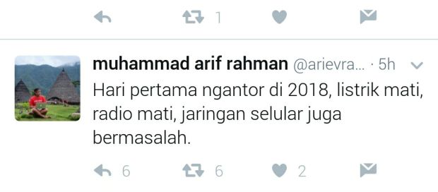 Listrik Padam, Kicauan Warganet Hiasi Lini Masa Twitter