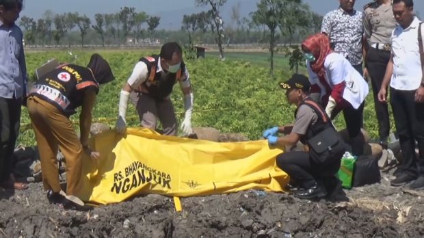 Warga Nganjuk Heboh, 3 Kerangka Manusia Ditemukan di Tepi Sungai
