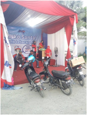 Posko Mudik JNE Siap Sambut Pemudik dalam Semarak Ramadhan 1438 H