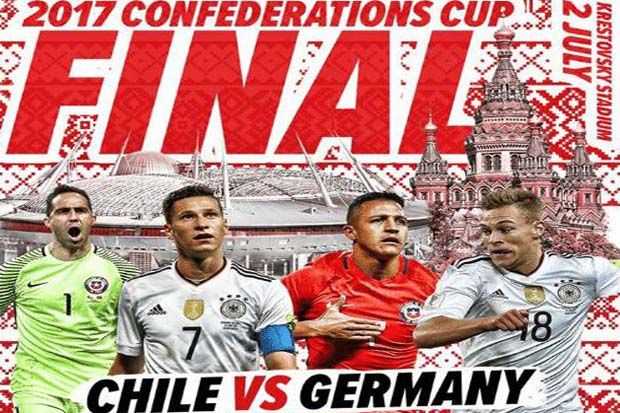 Prediksi skor Chile vs Jerman final Piala Konfederasi 3-7-2017. (Foto-pics.me.me)