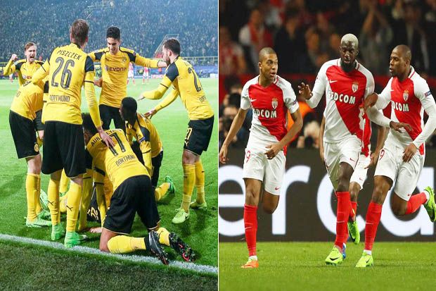 Prediksi skor Dortmund vs Monaco Liga Champions 12-4-2017. (Foto-sportillustrated)
