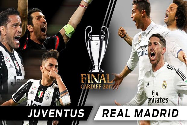 Prediksi skor Juventus vs Real Madrid Final Liga Champions 2016-2017. (Foto-twitter)