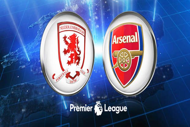 Prediksi skor Middlesbrough vs Arsenal Liga Inggris 18-4-2017. (Foto-skysports)