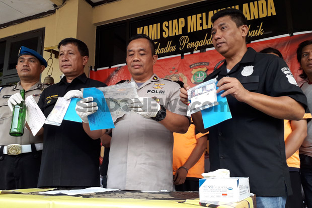 Minta Upeti ke Warung-warung, Preman Kampung Nangis Ditangkap Polisi