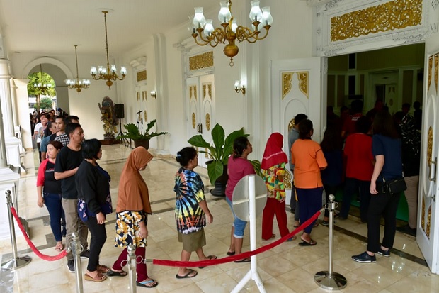 Presiden Jokowi Bersilaturahmi dengan Masyarakat Yogyakarta
