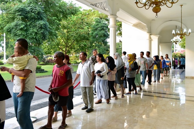 Presiden Jokowi Bersilaturahmi dengan Masyarakat Yogyakarta