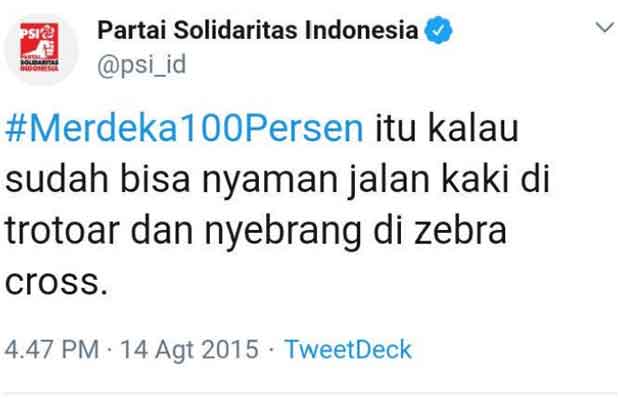 Trotoar Diserobot Mobil PSI, Koalisi Pejalan Kaki Sangat Kecewa