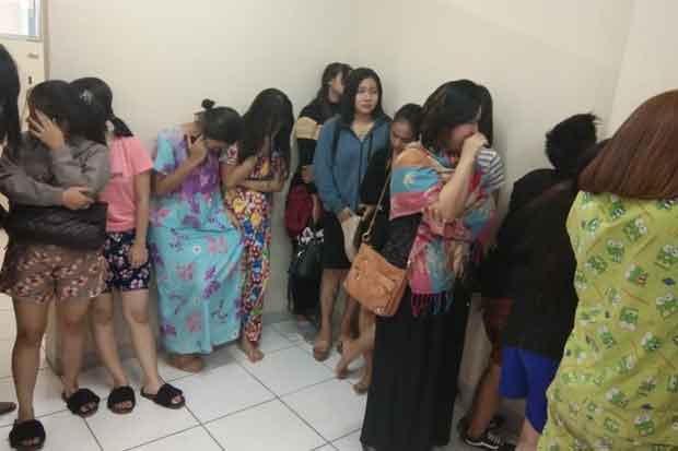 Belasan Wanita Cantik Diciduk Saat Ngamar Bersama Pria di SGV