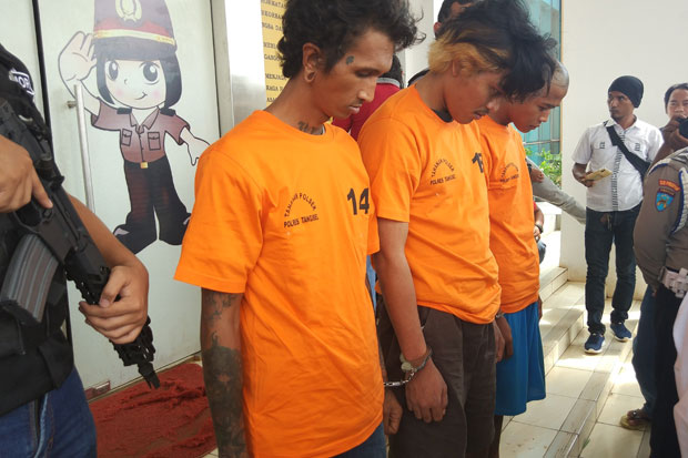 Polisi Ringkus 3 Pelaku Pembunuhan Anak Punk di Kebon Kosong Pamulang