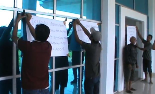 Puskesmas Disegel Pekerja Gara-gara Biaya Pembangunan Belum Dibayar