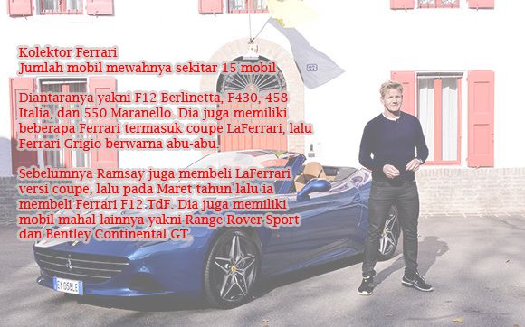 Dari Dapur, Gordon Ramsay Rengguk Harta Melimpah