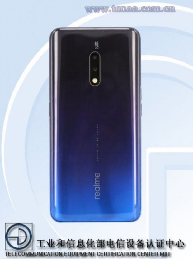 Foto Realme X Ungkap Smartphone Adopsi Tampilan Tanpa Takik