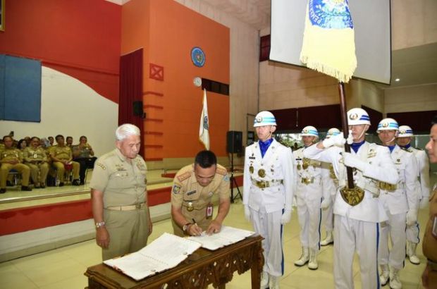 Jabatan Rektor IPDN Diserahterimakan dari Ermaya ke Murtir Jeddawi