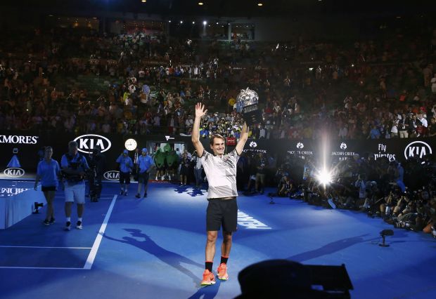 Federer Pertajam Rekor Grand Slam Terbanyak