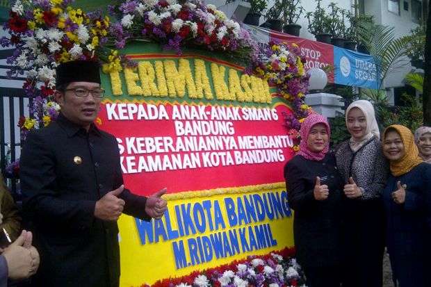 Cerita Siswa SMAN 6 Bandung Kejar Pelaku Bom Panci