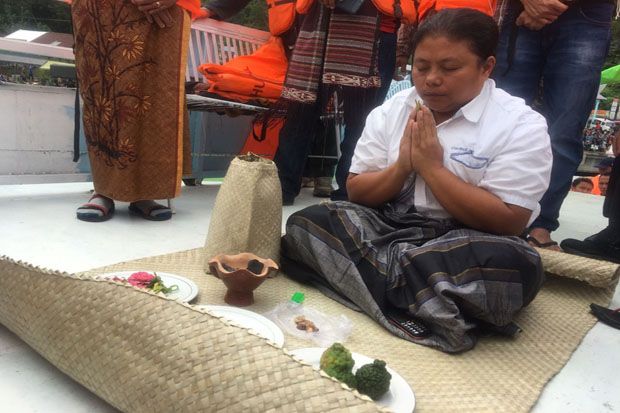 Ritual Leluhur dan Musik Gondang Parmalim Iringi Pencarian KM Sinar Bangun