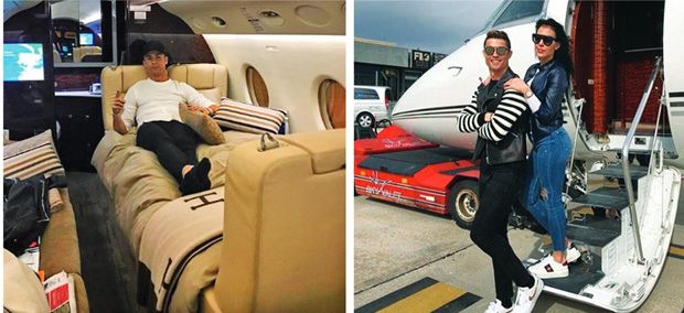 Hidup Mewah ala CR7, Punya Pesawat Pribadi Termahal