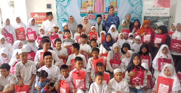 Rumah Infaq Santuni Ratusan Yatim dan Janda Kampung Jati