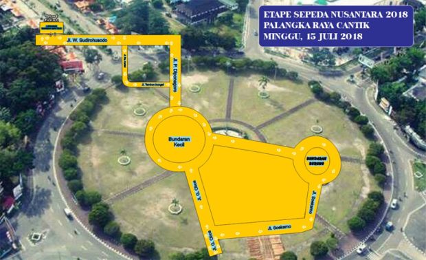 Membludak, 3000 Pegowes Bakal Ramaikan Sepeda Nusantara 2018 di Palangkaraya