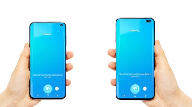 Bocoran Pelindung Layar Galaxy S10 Plus Pertegas Dual Selfie di Lubang