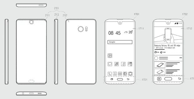 Generasi Ponsel Samsung Terbaru Pakai Takik Layaknya IPhone X