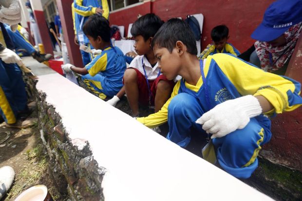 Samsung Berikan Fasilitas Teknologi di SDN Sukasari 01 Rumpin