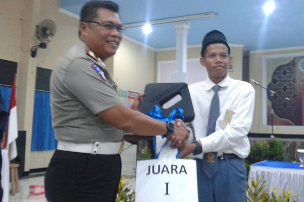 Satlantas Sumbawa Dominasi Lomba Dakwah Keselamatan Berkendara