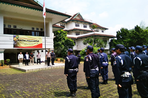 Jelang Pemilu Polda Metro, FSM, dan Wisma Bumiputera Latih Puluhan Satpam