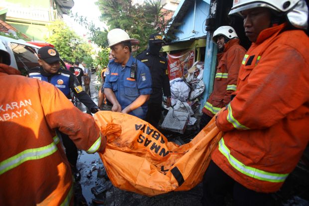Selain Menewaskan 8 Orang Kebakaran Rumah Kos Juga Menyebabkan 5 Luka