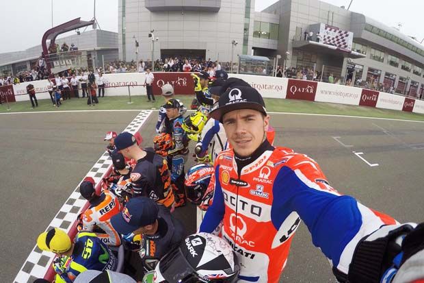Scott Redding (Pramac Ducati) saat sesi foto pembalap MotoGP 2017. (Foto-twitter)