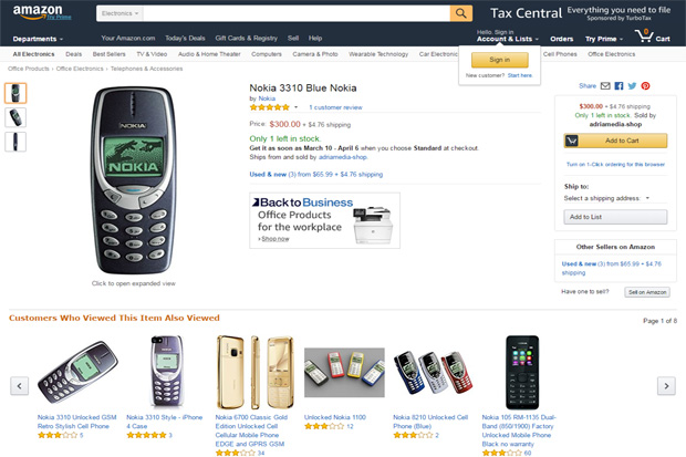 Jelang Peluncuran, Harga Nokia 3310 Lama Melebihi Edisi Terbaru