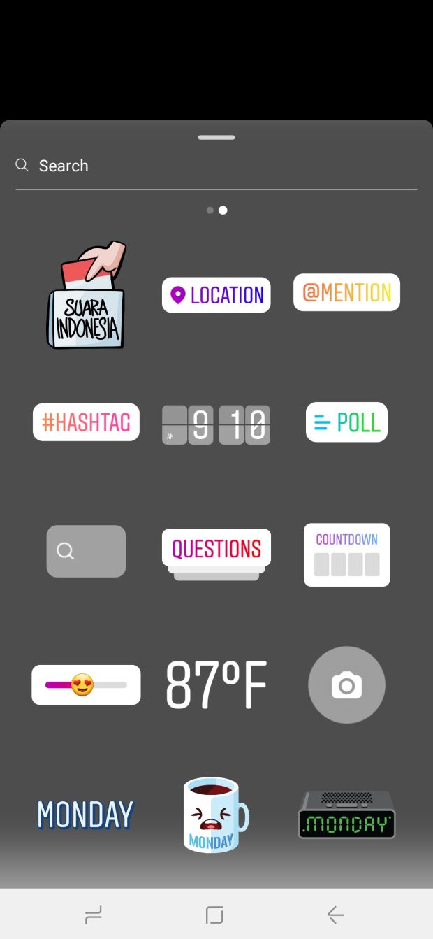Jelang Pencoblosan, Instagram Hadirkan Stiker Anti-Golput