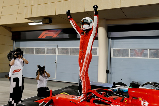 Sukses Redam Bottas, Vettel Tampil sebagai Kampiun di Bahrain