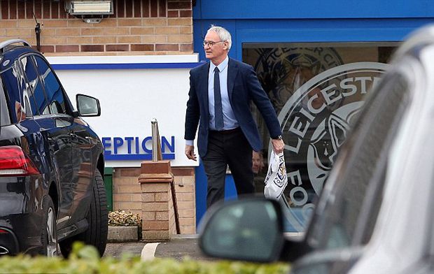 Datang ke Tempat Latihan Leicester, Ranieri Ucapkan Selamat Tinggal