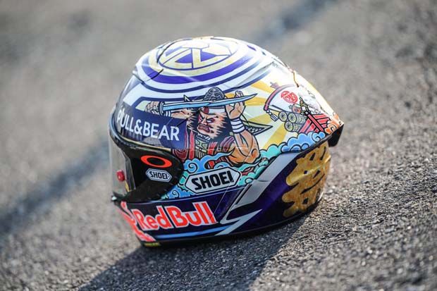 Mengintip Desain Helm Spesial Marquez di MotoGP Jepang