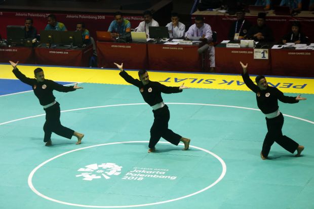 Tim Regu Putra Indonesia Amankan Emas Ketiga di Pencak Silat
