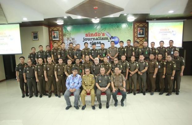 Buka Sindo's Journalism Class, Gubernur Nurdin Abdulah Puji TP4D Kejati Sulsel