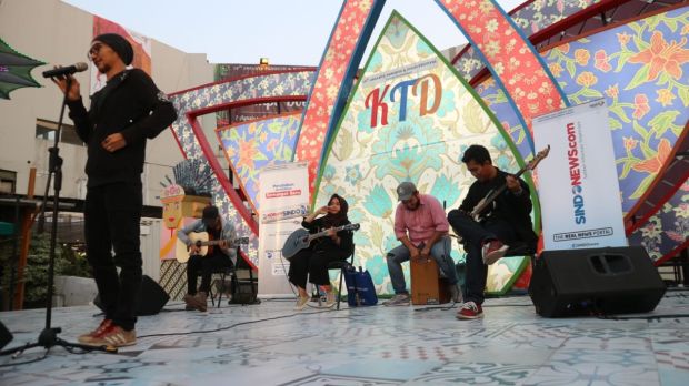 SINDO Music Corner Unjuk Gigi di Acara Jakarta Fashion and Food Festival 2019