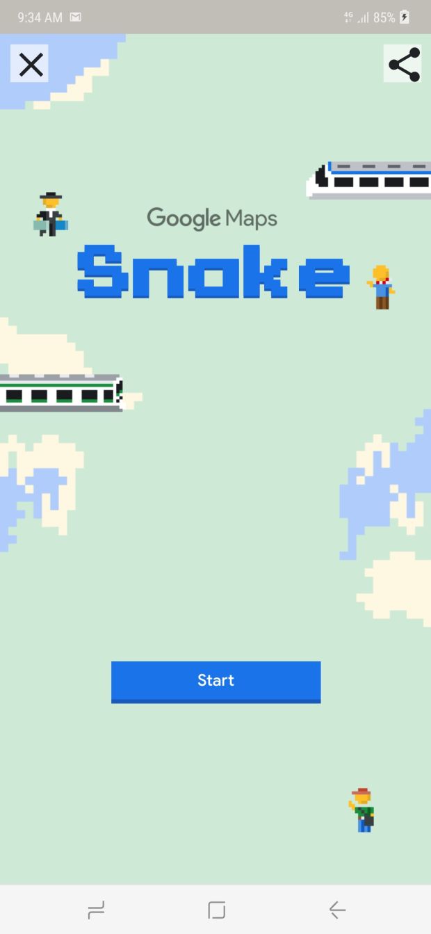 Ramaikan April Mop, Semua Orang Bisa Main Game Snake di Google Maps