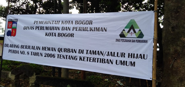 Catat! Pemkot Bogor Larang Berjualan Hewan Kurban di Jalur Hijau