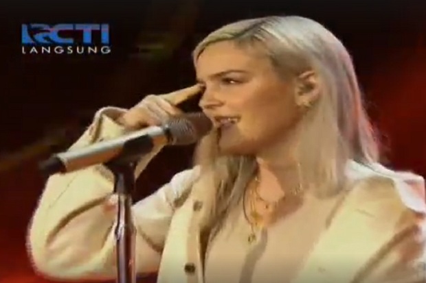 Anne Marie Buat Penonton Indonesian Idol Histeris
