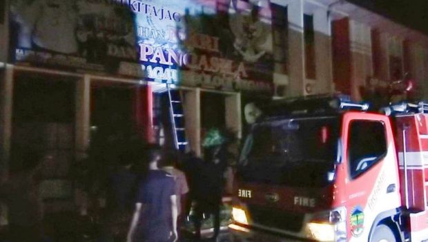 Kebakaran di Sekolah Polisi Negara Purwokerto, 1 Ruangan Hangus Terbakar