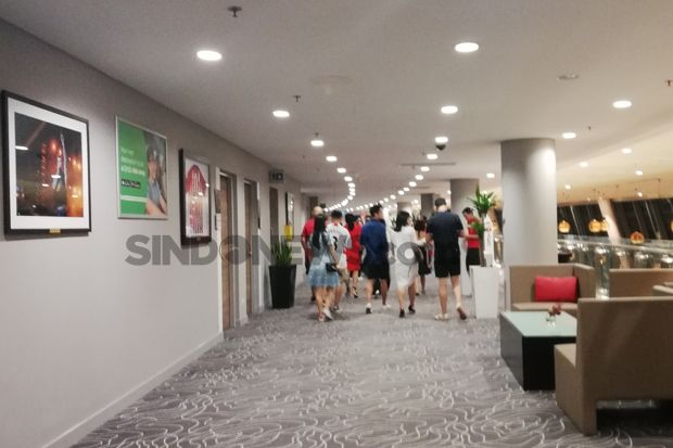 Nonton Manchester United di Executive Suite Stadion Nasional Singapura