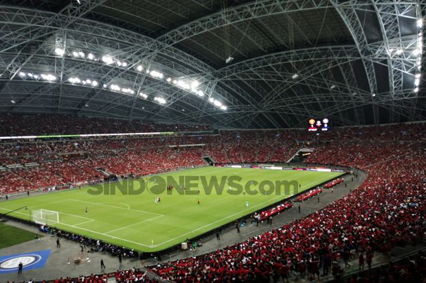 Nonton Manchester United di Executive Suite Stadion Nasional Singapura